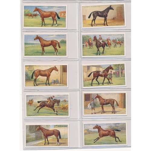 80 - Player 1926 Racehorses set of 25, in very good to excellent condition apart from one with minor corn... 