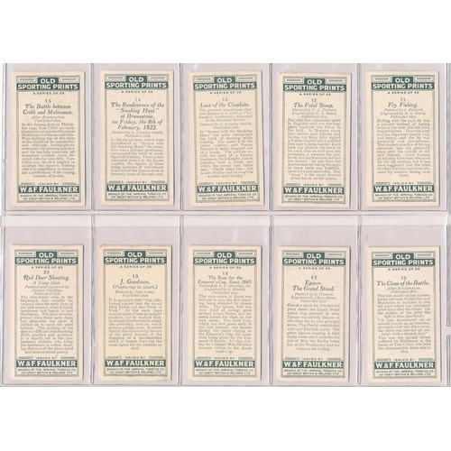 69 - Faulkner 1930 Old Sporting Prints set of 25, in excellent condition. Cat. £100