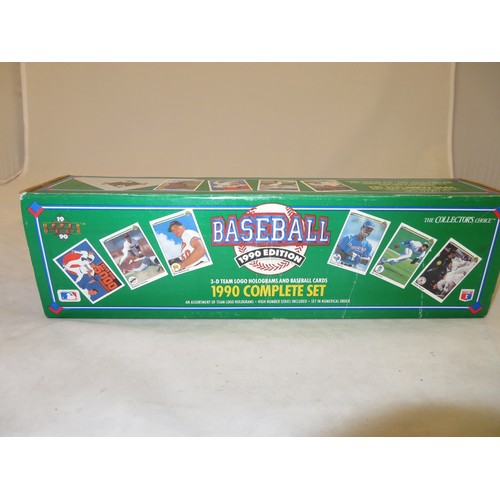 95 - Baseball Cards - The Collectors Choice 3-D Team Logo Holograms and Baseball Cards 1990 (supposedly) ... 