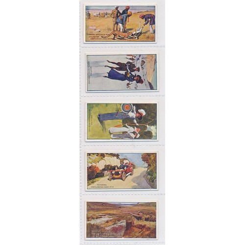 67 - Collins 1923 Sports & Pastimes set of 25, in very good or better condition, apart from one with a co... 