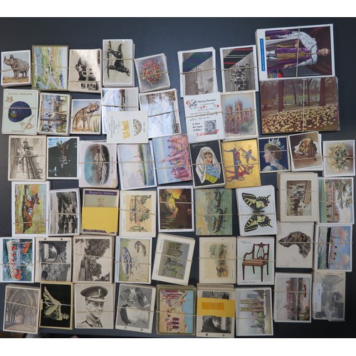 61 - Collection of cigarette card banded large sets (apparently complete, but unchecked), including Ardat... 