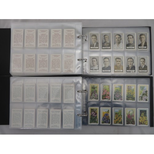 70 - Collection of Gallaher cigarette card sets in 2 albums, in mixed condition, with Aesop's Fables, Dog... 