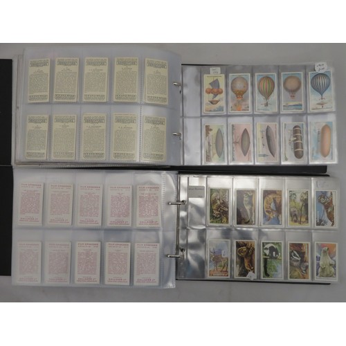 58 - Collection of cigarette card sets, in 10 albums, condition is mixed, but generally good or better, i... 