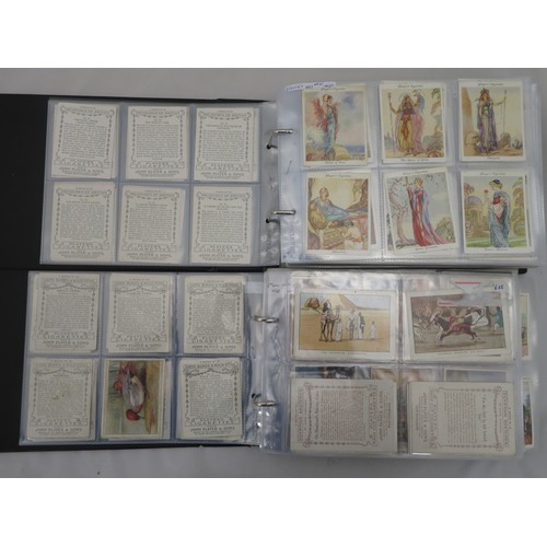 58 - Collection of cigarette card sets, in 10 albums, condition is mixed, but generally good or better, i... 