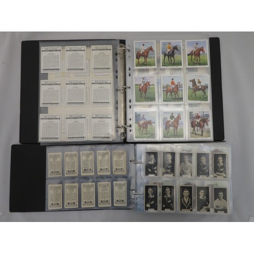 58 - Collection of cigarette card sets, in 10 albums, condition is mixed, but generally good or better, i... 