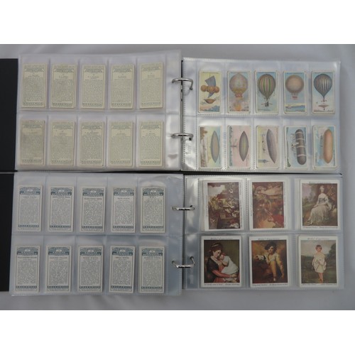 87 - Collection of Wills cigarette card sets in 4 albums, in mixed condition, but generally good, with As... 