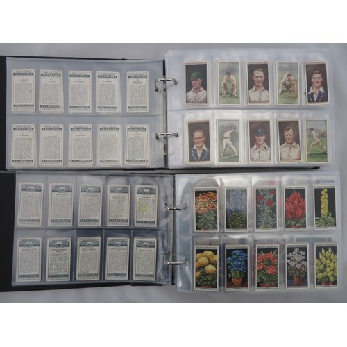 87 - Collection of Wills cigarette card sets in 4 albums, in mixed condition, but generally good, with As... 