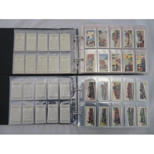 88 - Collection of Wills cigarette card sets in 4 albums,  in mixed condition, but generally good, with M... 