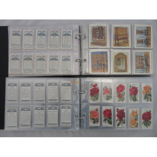 88 - Collection of Wills cigarette card sets in 4 albums,  in mixed condition, but generally good, with M... 