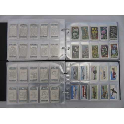 88 - Collection of Wills cigarette card sets in 4 albums,  in mixed condition, but generally good, with M... 