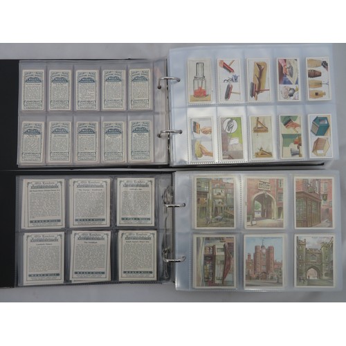 88 - Collection of Wills cigarette card sets in 4 albums,  in mixed condition, but generally good, with M... 