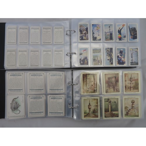 88 - Collection of Wills cigarette card sets in 4 albums,  in mixed condition, but generally good, with M... 