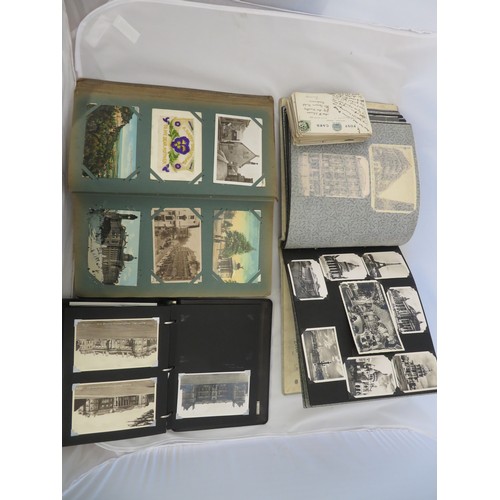 36 - Miscellaneous early to modern postcard collection in shoe box wide variety of topics throughout – so... 