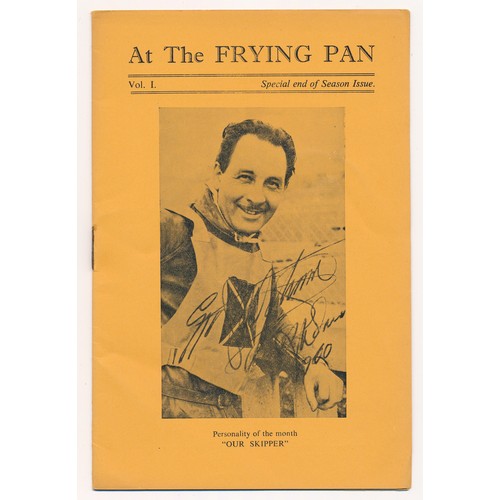 144 - Speedway – 1960 New Cross Speedway Supporters Club ‘At The Frying Pan’ vol.1 Special end of Season I... 