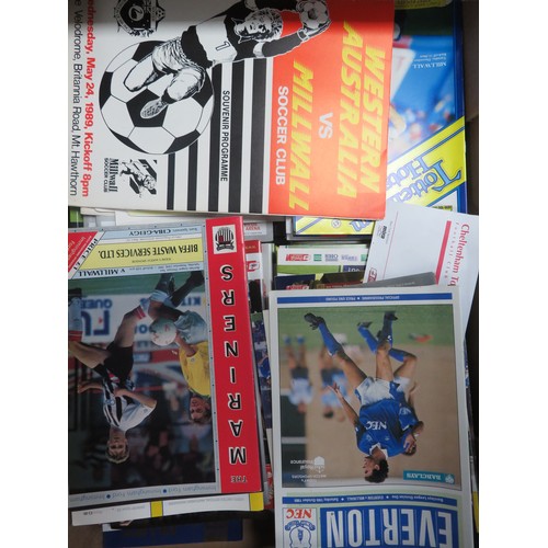 122 - Millwall – 1972-2022 extensive collection of Millwall FC away programmes, various league and cup cov... 