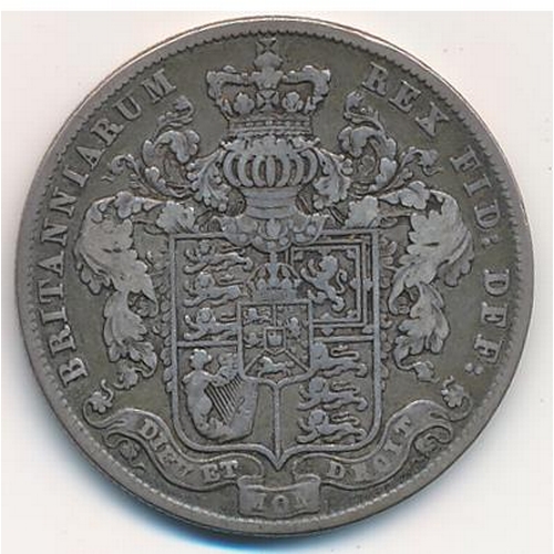 178 - George IV 1826 Half Crown fine.