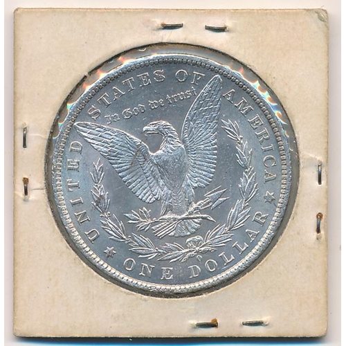 318 - 1883O American silver Liberty dollar, extremely fine.