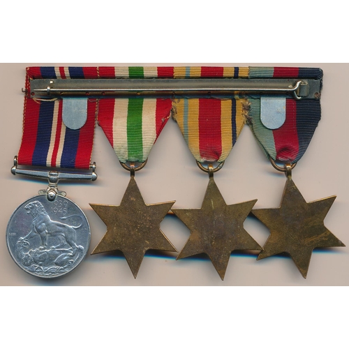 26 - Second World War selection of unnamed medals including The War Medal 1939-1945, The Italy Star, The ... 