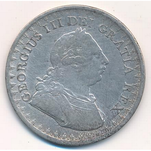 175 - George III 1812 3 shilling bank token good fine/very fine.