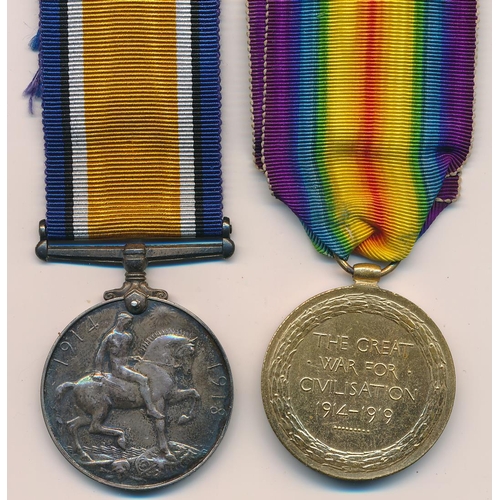 11 - First World War – James Wellard - BWM & Victory medal to G-19266 A. SJT. J. WELLARD. R. W. KENT. R. ... 