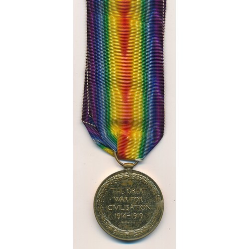 18 - First World War – Harry Darton - Victory medal awarded to 4210 PTE H. DARTON R. WAR. R. Royal Warwic... 