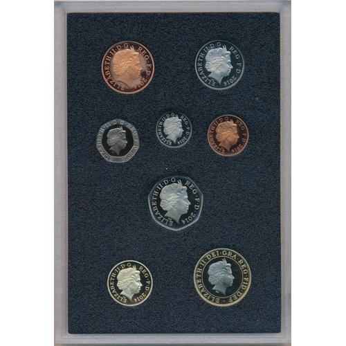 260 - 2014 UK Proof Coin Set Collector Edition (black book) FDC set of 14 coins, issued by The Royal Mint,... 