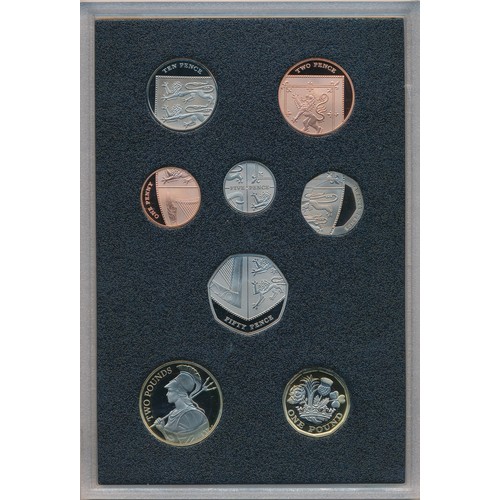 271 - 2020 UK Proof Coin Set (black book) FDC set of 13 coins, issued by The Royal Mint, with certificates... 