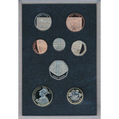 272 - 2021 UK Proof Coin Set (black book) FDC set of 13 coins, issued by The Royal Mint, with certificates... 