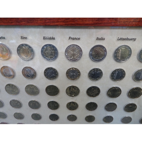 330 - 2002 First 12 Euro Countries coin set, featuring €2 to 1c run of 8 denominations for each country (t... 