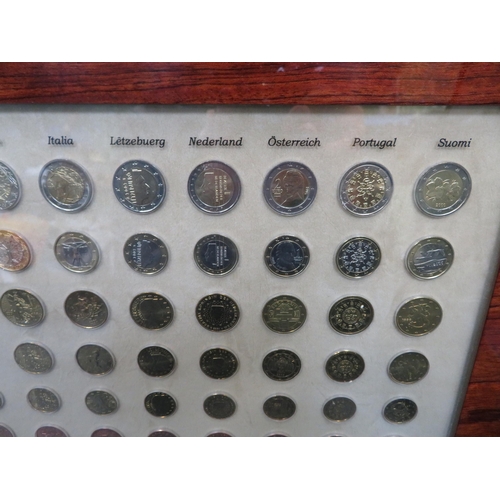 330 - 2002 First 12 Euro Countries coin set, featuring €2 to 1c run of 8 denominations for each country (t... 