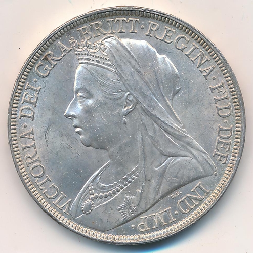 187 - 1896 LX Victoria crown extremely fine.