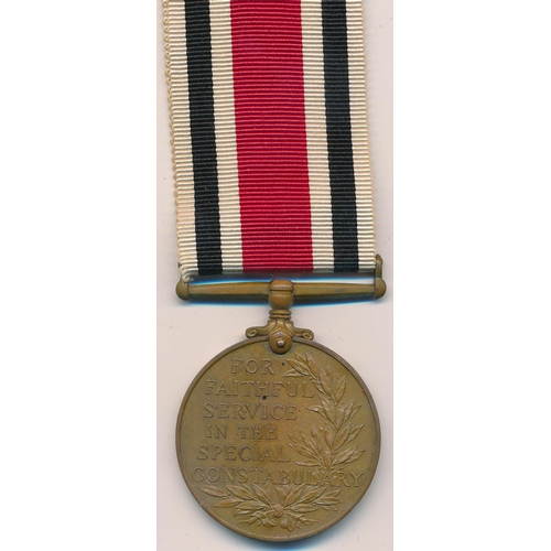 35 - George VI Special Constabulary Long Service medal to DIVNL. OFFR. HUGH H. MORTIMER, For Faithful Ser... 