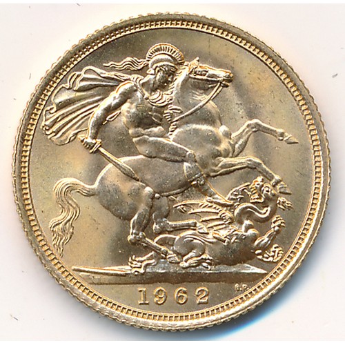 225 - 1962 sovereign uncirculated.