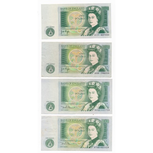 340 - Collection of English banknotes with £5 Page 55Z, 10 shillings Beale N30Z uncirculated, Warren-Fishe... 