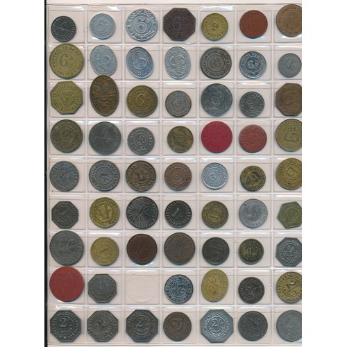 158 - A selection of various co-operative tokens, varied shapes & materials, to include; Plymouth Mutual, ... 