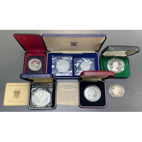 327A - British Commonwealth – Small range of boxed Silver proof coins, to include Canada 1978 Edmonton Comm... 