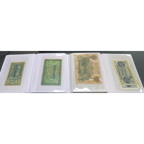 342 - German banknotes collection, mainly early 20th Century, in mixed condition with inflationary notes, ... 