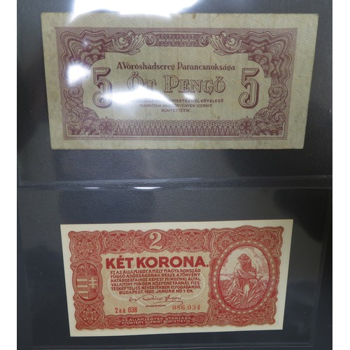 357 - World banknotes collection, in mixed condition, with ranges from Algeria, China, Ecuador, Germany, H... 