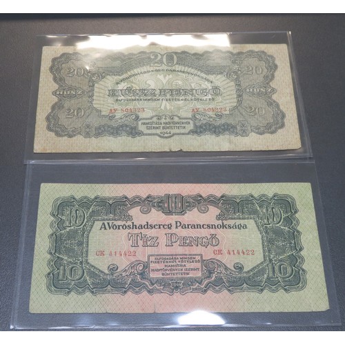 357 - World banknotes collection, in mixed condition, with ranges from Algeria, China, Ecuador, Germany, H... 