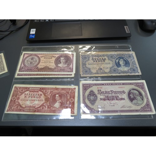 357 - World banknotes collection, in mixed condition, with ranges from Algeria, China, Ecuador, Germany, H... 