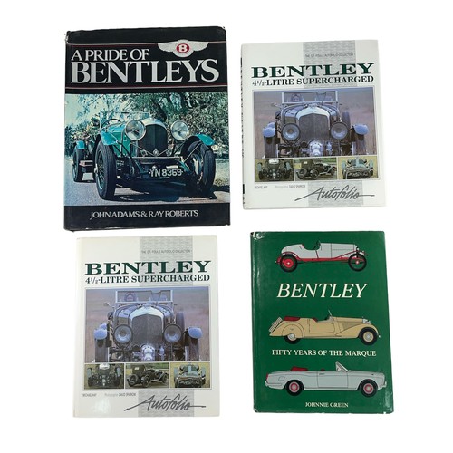 8 - Bentley. Collection of books etc. about Bentley Motors and their cars, generally excellent to good p... 