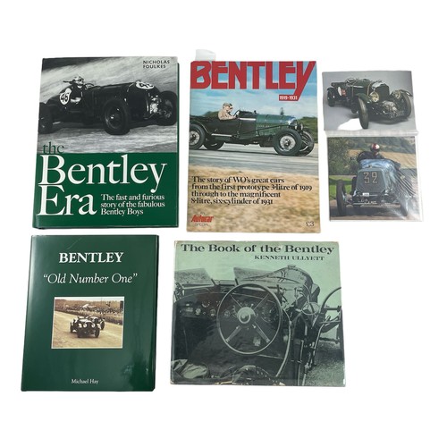 8 - Bentley. Collection of books etc. about Bentley Motors and their cars, generally excellent to good p... 