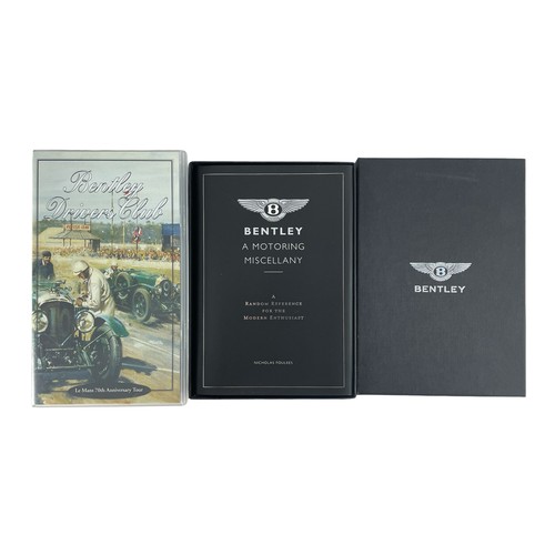 8 - Bentley. Collection of books etc. about Bentley Motors and their cars, generally excellent to good p... 