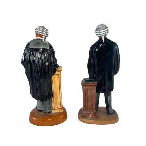 229 - Royal Doulton pair of lawyer character figures to include The Lawyer HN3041 and Classics Lawyer HN42... 