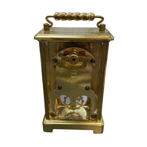 116 - Schatz mechanical 8 day carriage clock, AF.