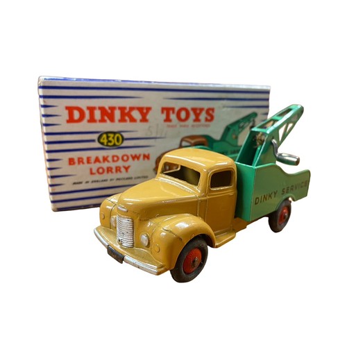 251 - Dinky. Commer Breakdown Lorry No. 430, excellent in good plus box (corroded box staples), tan cab (w... 