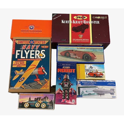 108 - Tinplate toys. 1990s onwards collection, generally excellent in excellent to good plus boxes, with S... 