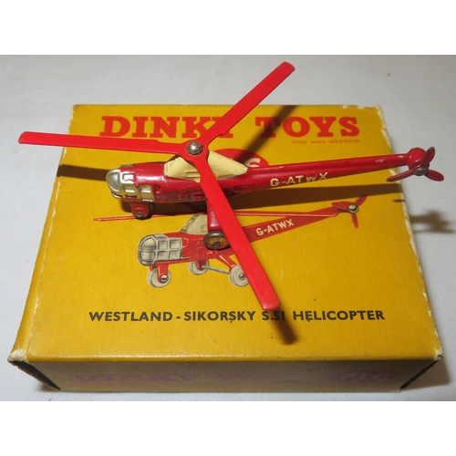 252 - Dinky. Aviation collection, generally excellent in good or better boxes, with Supermarine Swift Figh... 