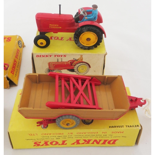 241 - Dinky. 1960s onwards Farm-themed collection, generally excellent to good plus in good or better boxe... 