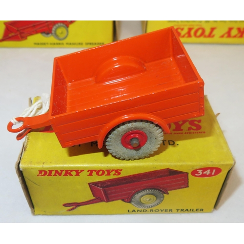 241 - Dinky. 1960s onwards Farm-themed collection, generally excellent to good plus in good or better boxe... 